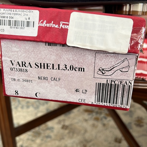 Salvatore Ferragamo Suede Vara Shell 3.0 cm - Picture 3 of 5